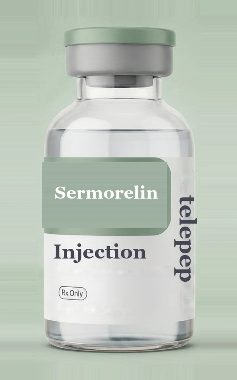 Sermorelin — illustrative product render